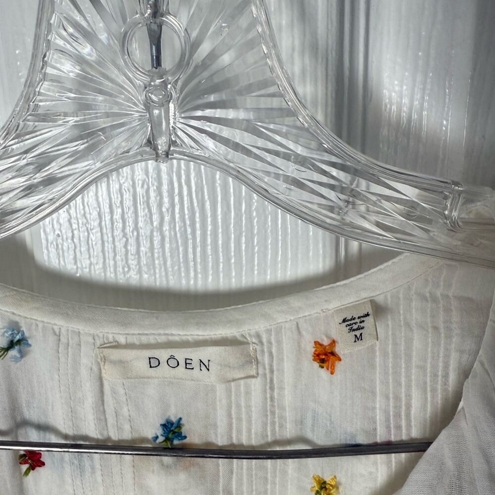 Doen Hettie Top in Sea Salt M - Picture 11 of 12